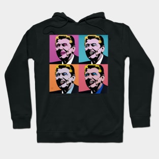 Ronald Reagan Andy Warhol Hoodie